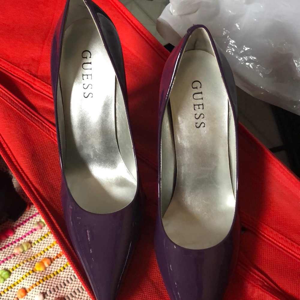Purple Guess heels